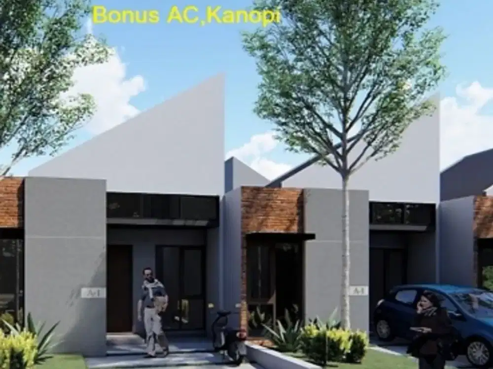 Jual Rumah baru Scandinavia jl midi limo depok