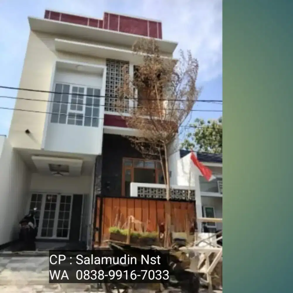 Dijual rumah 2,5 Lt. di Perum. Dhaya Pesona, Bintaro, lokasi strategis