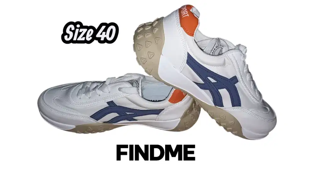 FINDME Size 40 Ashley Sepatu Sneakers Wanita Bahan Pu Import