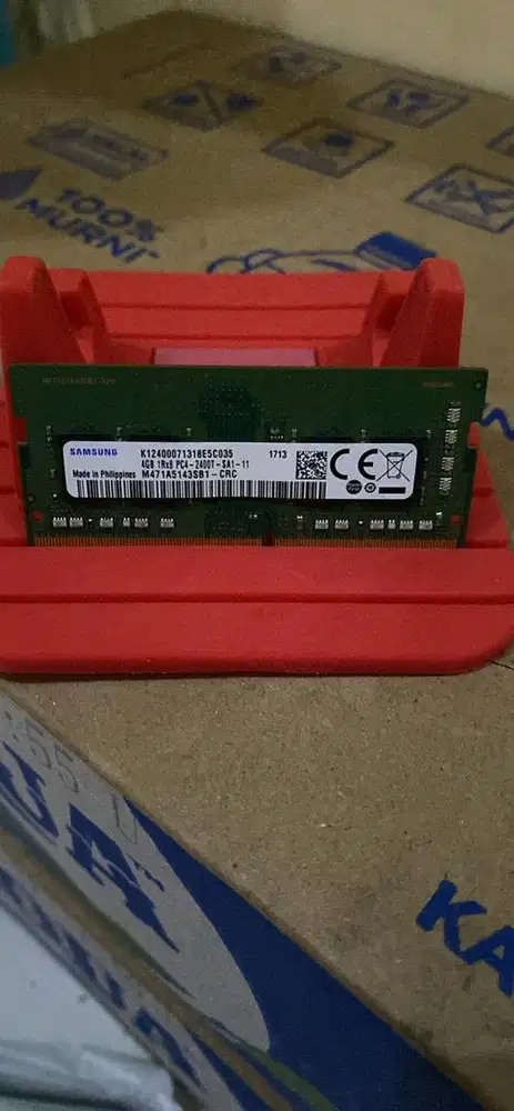 Ram laptop merk samsung ddr4 4gb