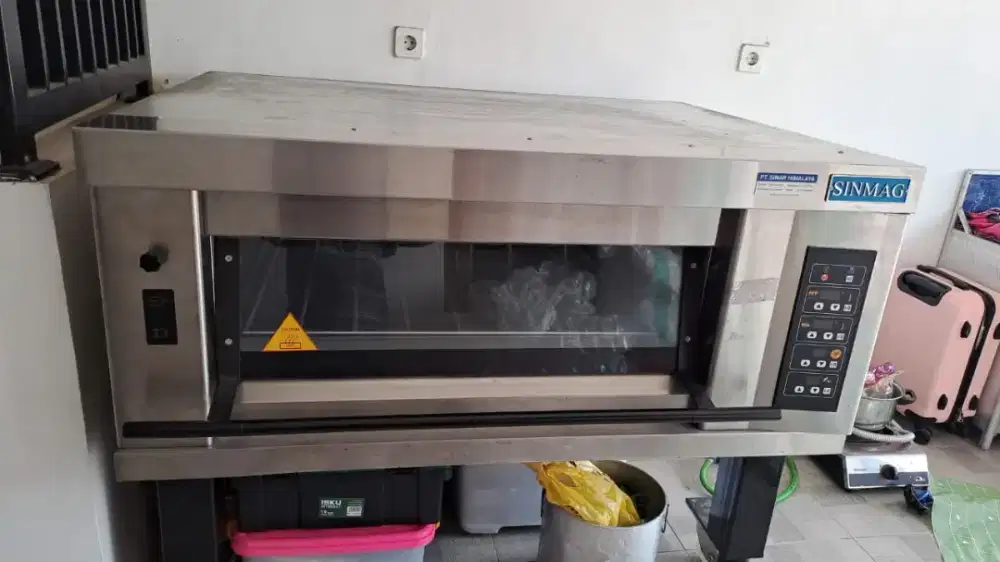 Dijual Gas Deck Oven 1 Deck 2 Tray SINMAG MB-821