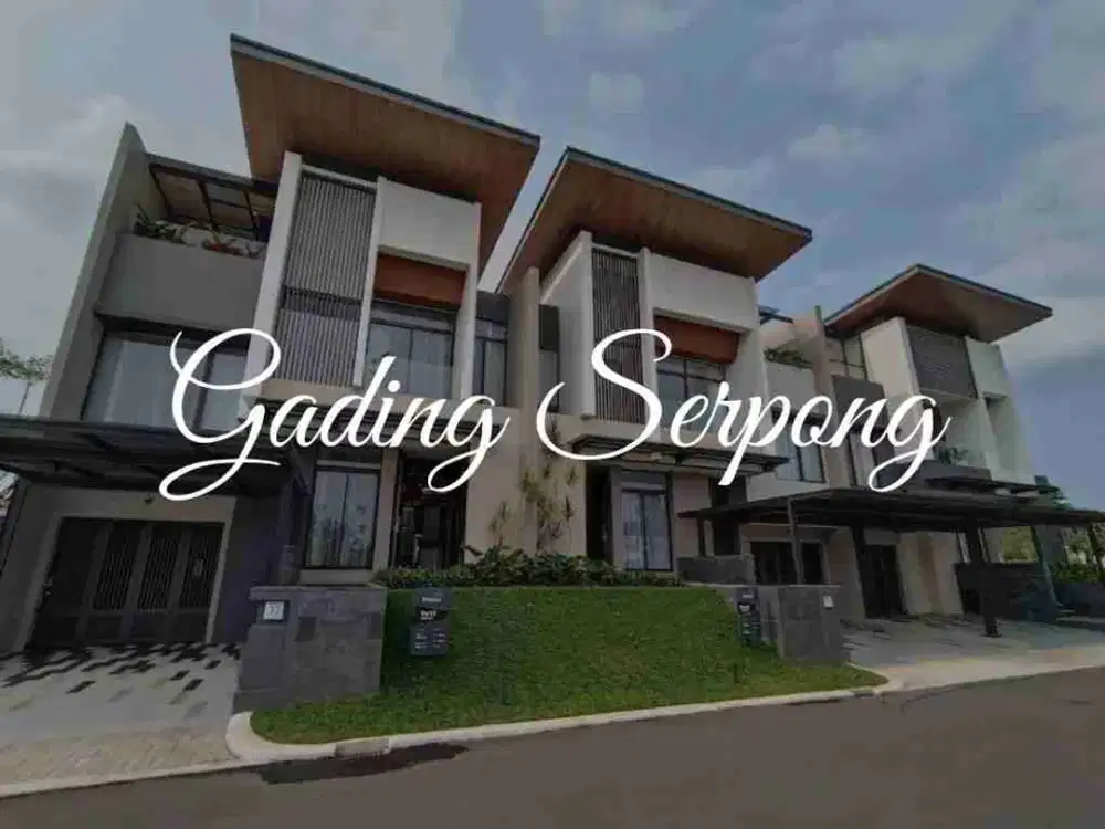 DIJUAL RUMAH GADING SERPONG TANGERANG KOTA