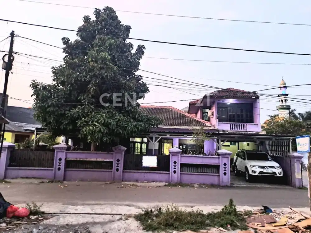 RUMAH HOEK SIAP HUNI BISA RUMAH TINGGAL ATAU KANTOR DI TANGERANG