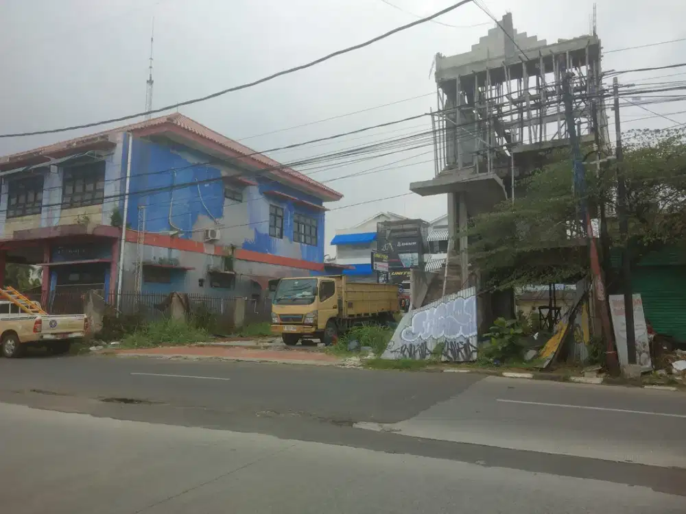 Jual Tanah dan Ruko di jalan raya cinere samping kantor Damkar depok