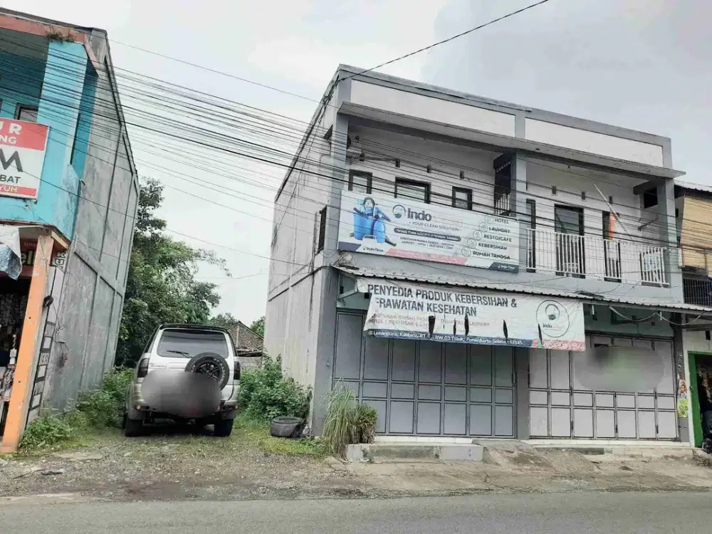 Ruko Murah 2 Lantai Teluk Pinggir Jalan Ramai