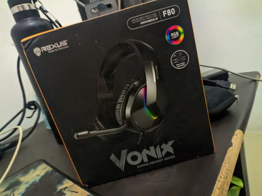 Dijual Headset Gaming Rexus Vonix F80