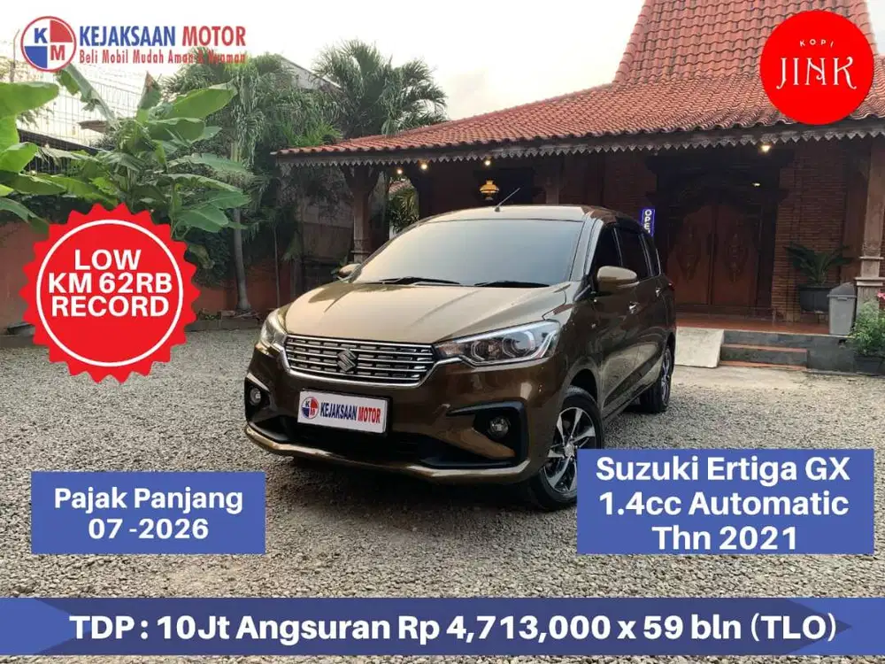 Suzuki Ertiga Gx 1.4cc Automatic Th.2021