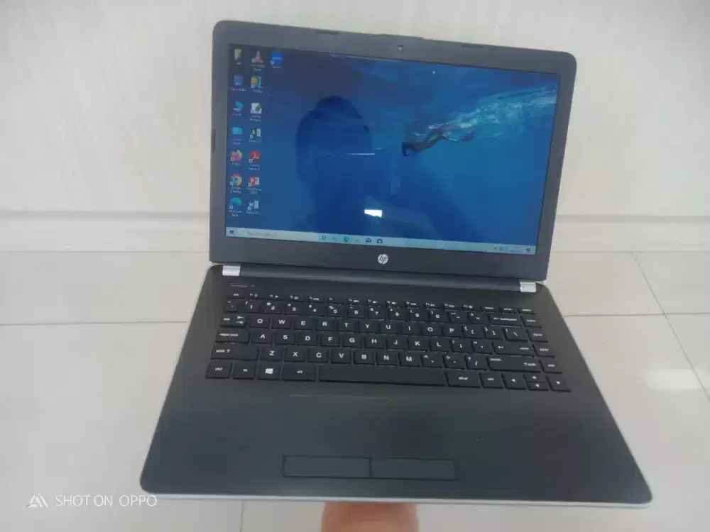Jual Cepat LAPTOP HP 14 Mulus Siap Pakaii Spek : AMD A9