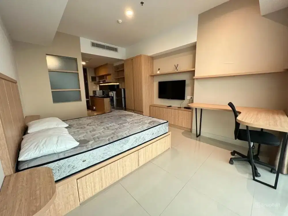 Apartemen U Residence 3 Karawaci Studio 35m2 Full Furnished Cantik
