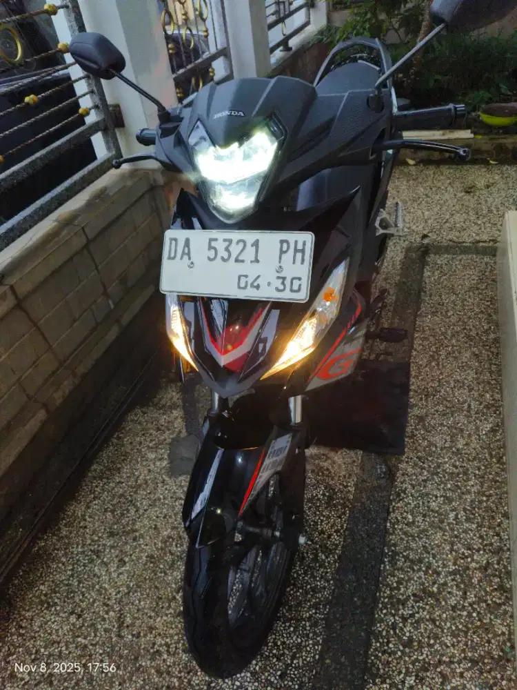 Jual Supra GTR 150 2025 Low KM Baru bukan Jupiter MX King 150