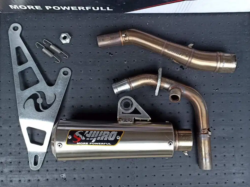 Knalpot Shijiro M1 inlet 45 - LONG