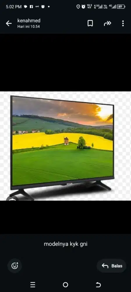 TV Samsung 32 Belum Smart