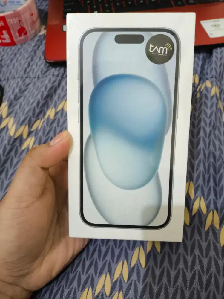 Iphone 15 128GB Blue Garansi Resmi IBOX
