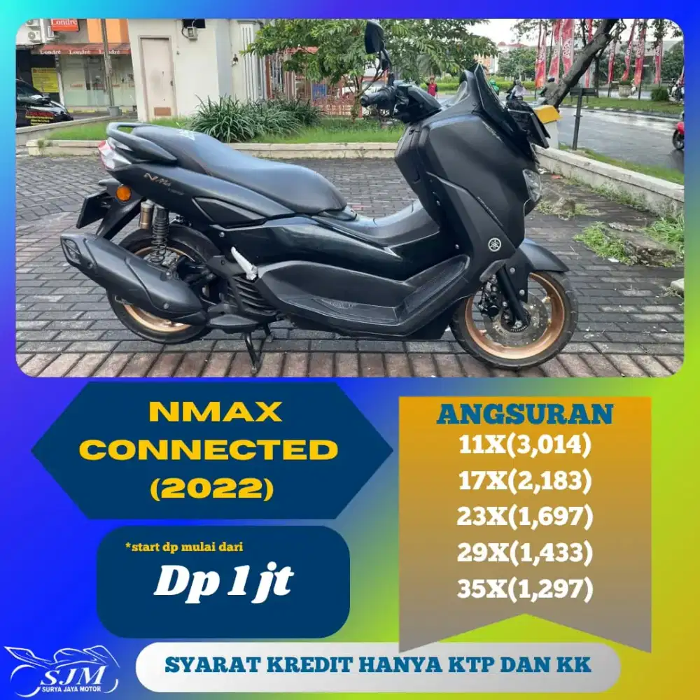 YAMAHA NMAX CONNECTED 2022 SIAP PAKAI