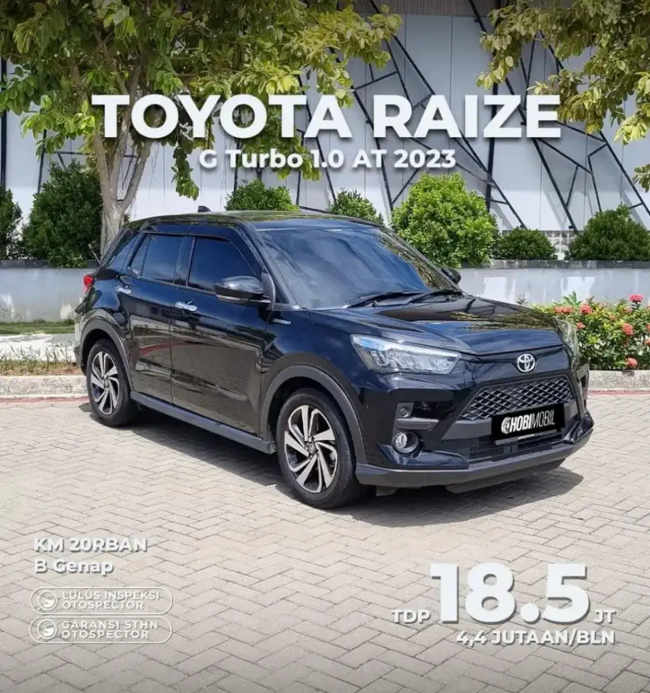 Raize G Turbo 1.0 AT Thn 2023