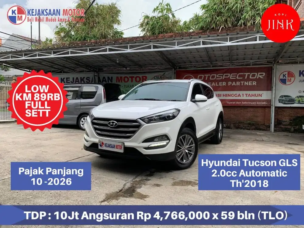 Hyundai Tucson GLS 2.0cc Automatic Th'2018 . KM 89 RIBU FULLSET