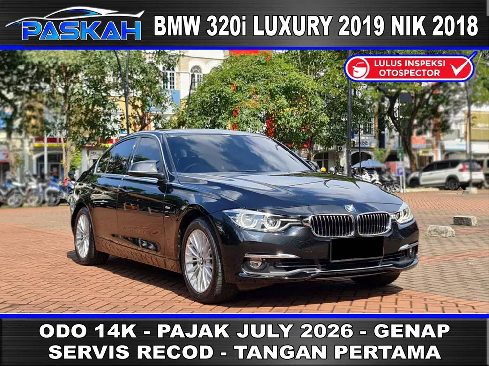Odo=14k Bunga=5.2% GANJIL BMW 320i Luxury 2019 NIK 2018 bmw 320 2019