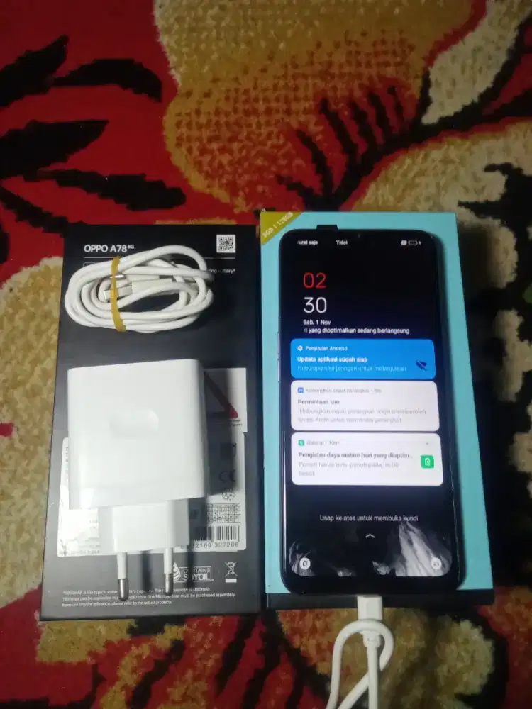 HP Oppo A78 5G RAM8 128