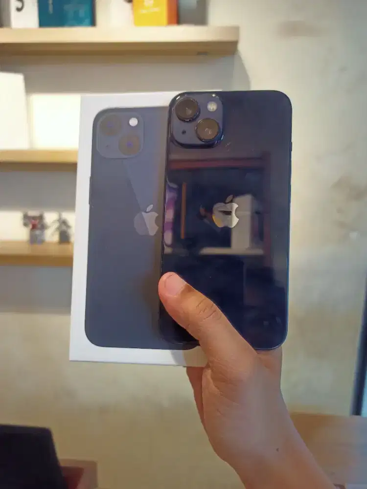 Jual Iphone 13 128Gb Second Ibox BH 92% Original Fullset Slimpack