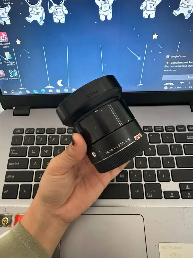 LENSA SIGMA 19MM F2.8 FOR SONY