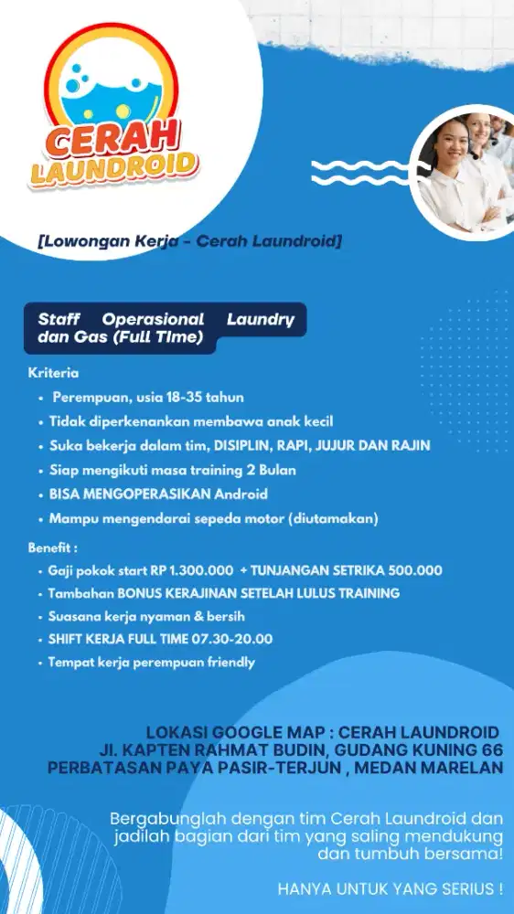 LOWONGAN KERJA SESUAI DESKRIPSI