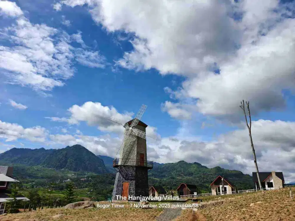 KAVLING VILLA MURAH 700RIBUAN PER METER VIEW MENAKJUBKAN HANYA DI BOGOR TIMUR