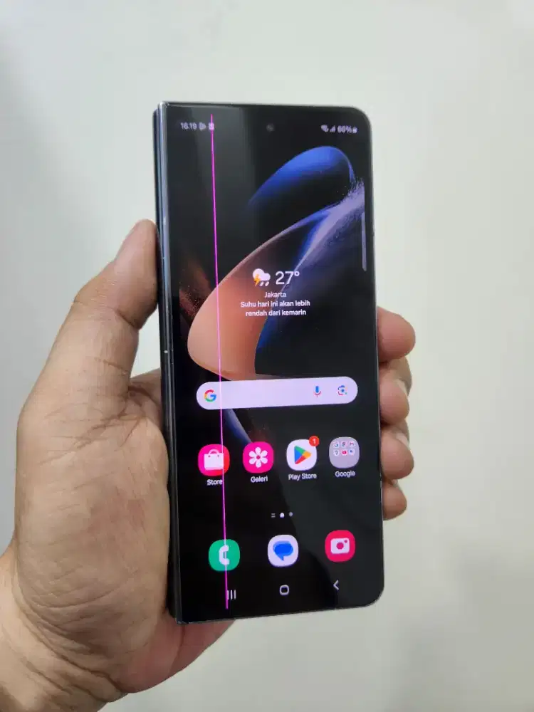 Samsung Z Fold 4 ram 12/256GB resmi SEIN minus baca