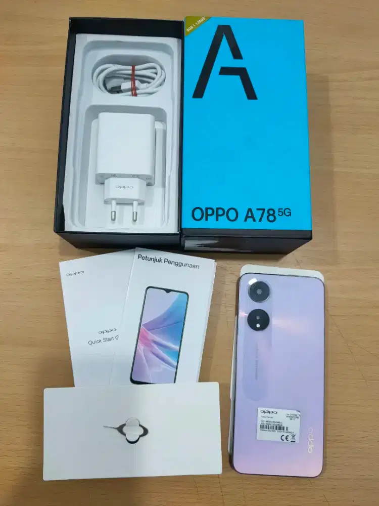 Oppo A78 5G 8/128 Resmi Mulus Murah Cepat