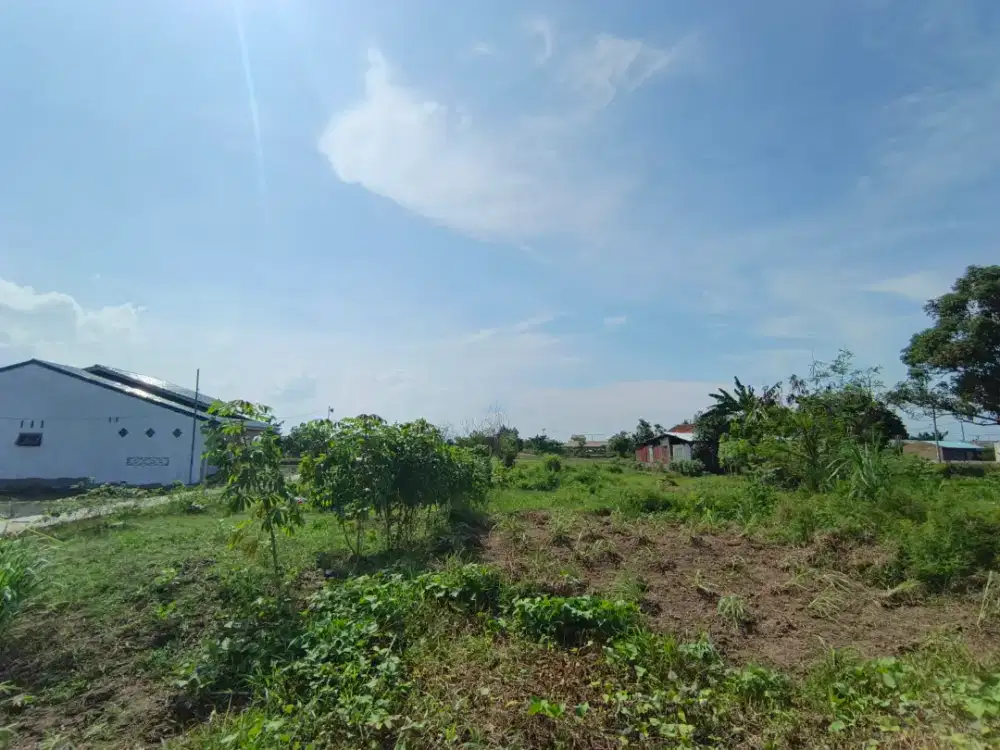 Dijual cepat tanah strategis pinggir jalan cocok untuk perumahan