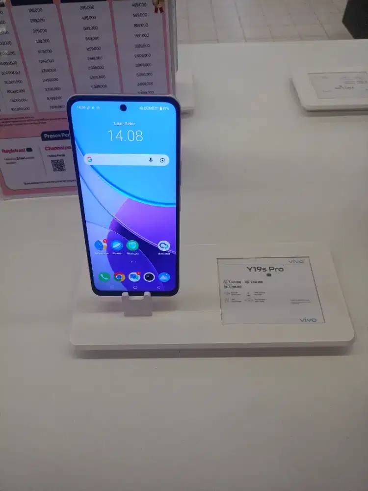 Hp Vivo y19s pro ram 4/128