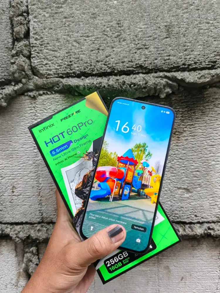 INFINIX HOT 60 PRO RAM 8+8/256 PEMAKAIAN JALAN 2 HARI CEK KERUMAH