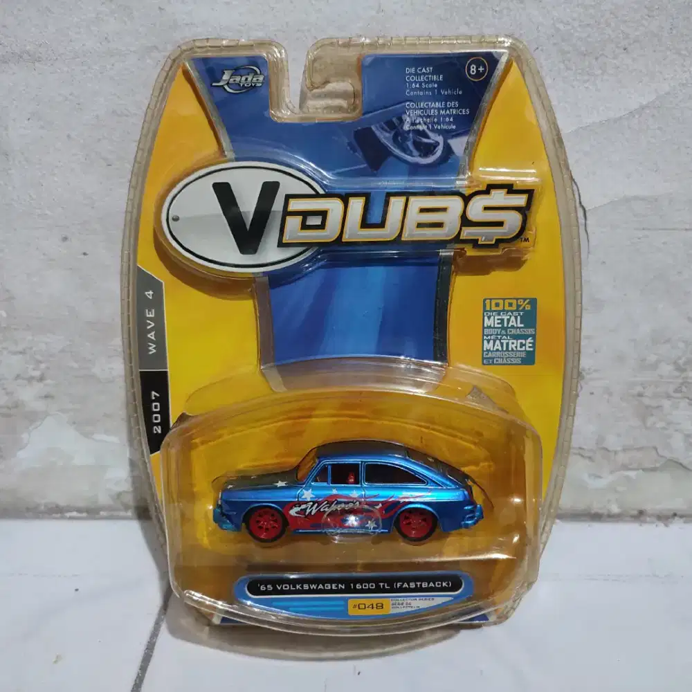 Jada Toys '65 Volkswagen 1600 TL (Fastback)