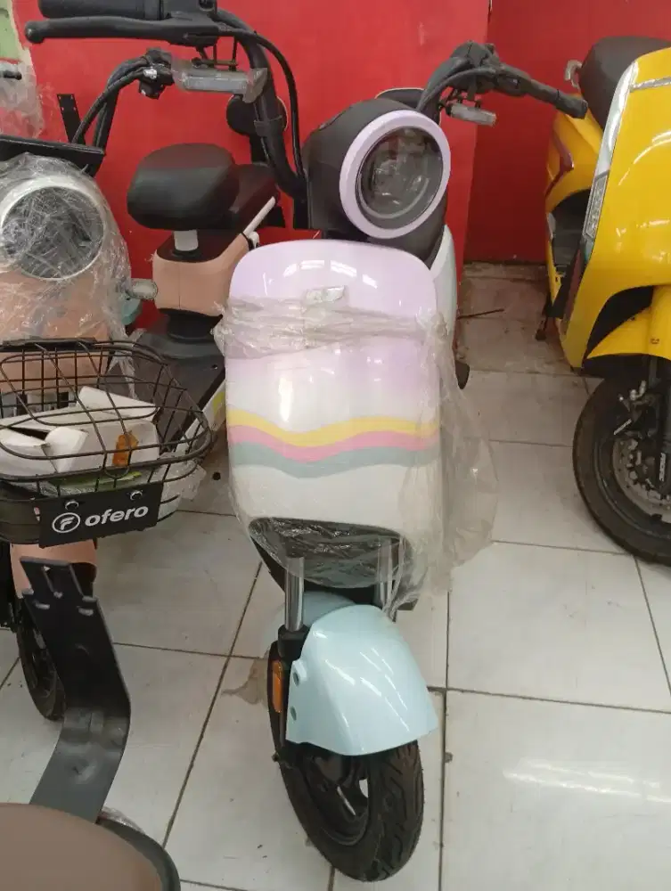Sepeda listrik ofero Magical rainbow