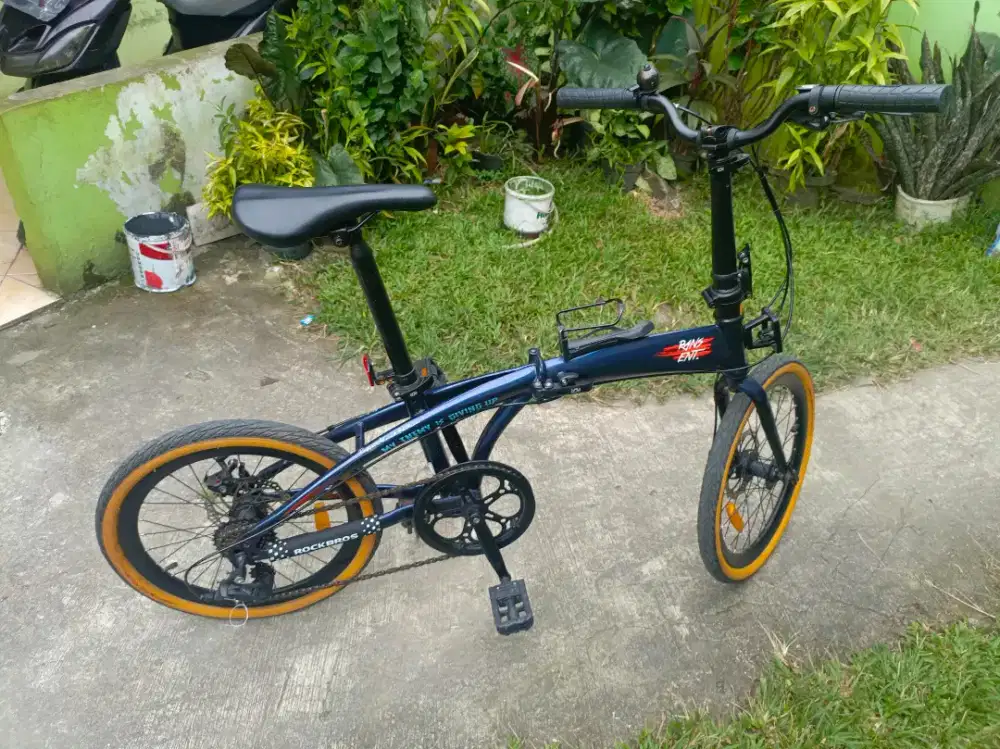 Sepeda Lipat Element Police Milan Rans Edition 20 inch