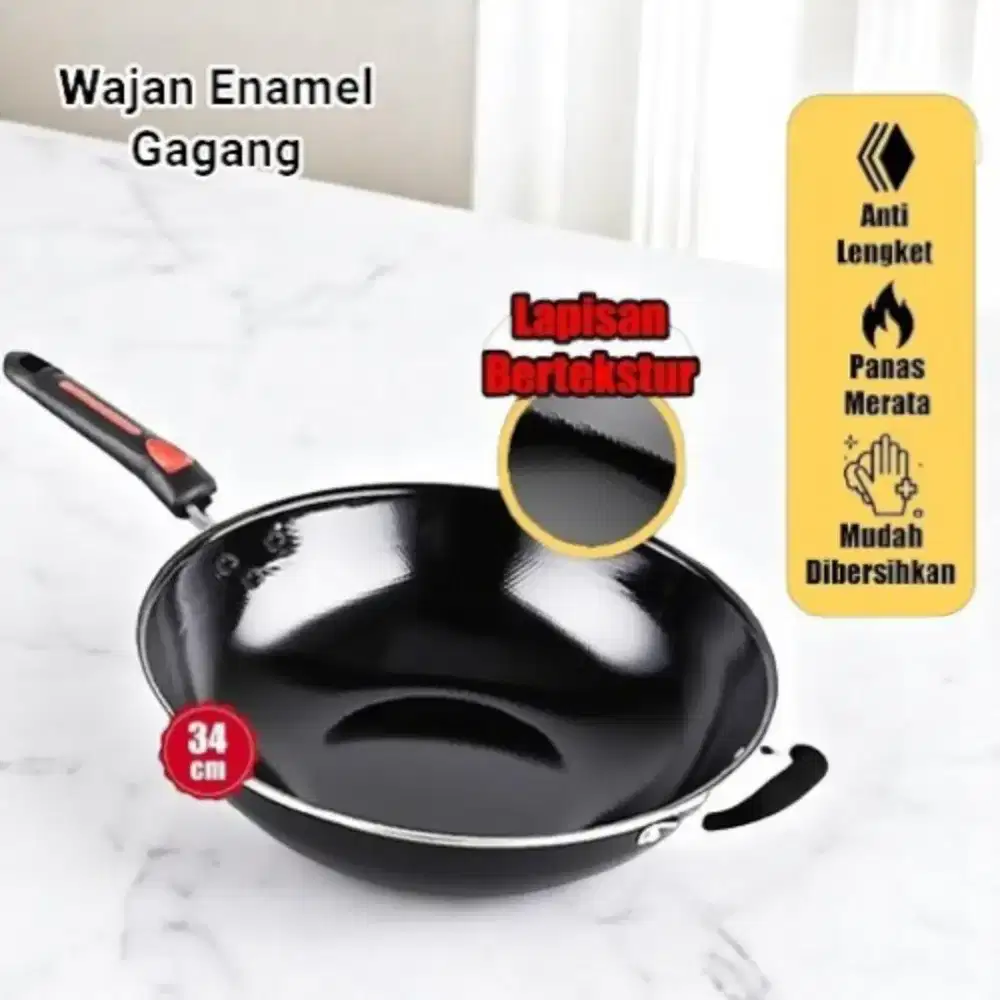 WAJAN GAGANG KUPING ENAMEL