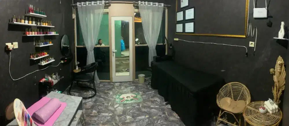 Perlengkapan salon eyelash sulam dan nail art