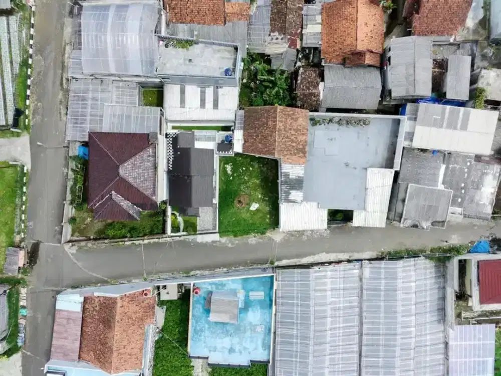 Tanah Kotak Datar Legalitas SHM View Perbukitan Lembang Parongpong Bandung Utara