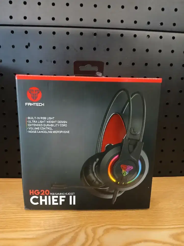 Headphone Gaming Fantech HG20 Chief II - Headset RGB HG 20