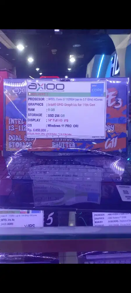 Laptop Axioo hype 3 cicilan aeon fast