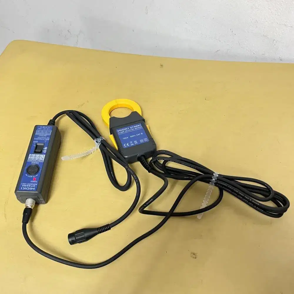 Hioki CT969 100A AC/DC Clamp Sensor Alat Ukur Arus