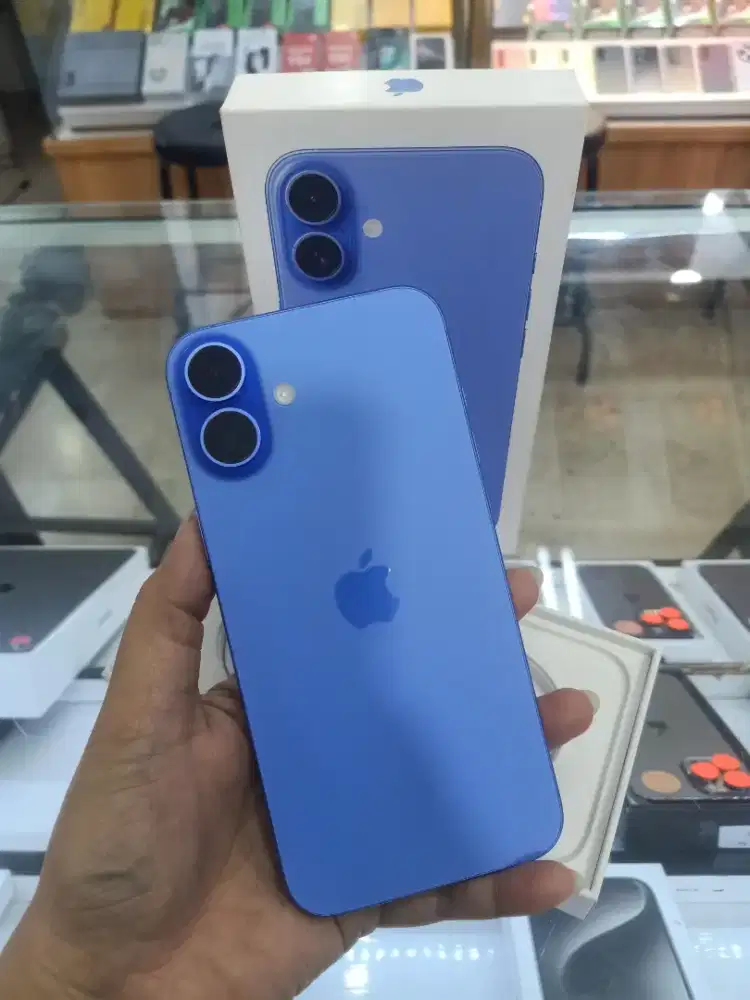 2nd IPhone 16plus 256GB Garansi Resmi iBox Mulusss Murah