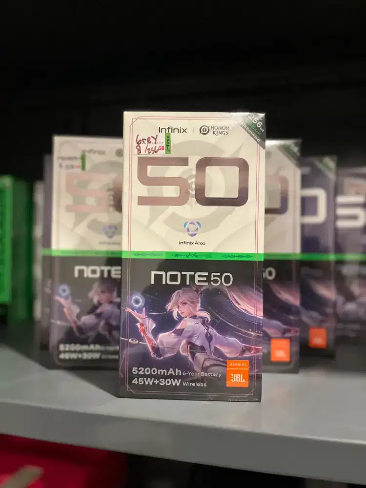 Infinix Note 50 8GB+8GB/256GB Jual Murah New Segel