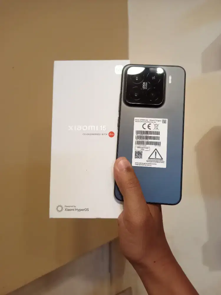 Jual Xiaomi 15 12/512Gb Second Mulus Fullset Garansi Aktif Panjang