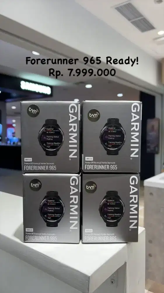 Garmin Forerunner 965 – Ready Stock!