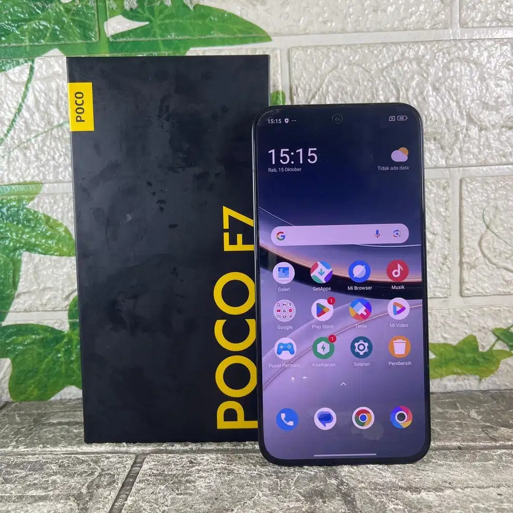 Xiaomi poco F7 Ram 12/512 GB Lengkap mulus pemakaian sebulan