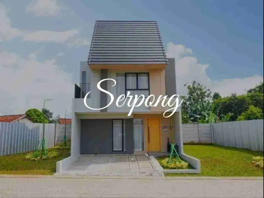 DIJUAL SIAP HUNI RUMAH SERPONG TANGERANG SELATAN