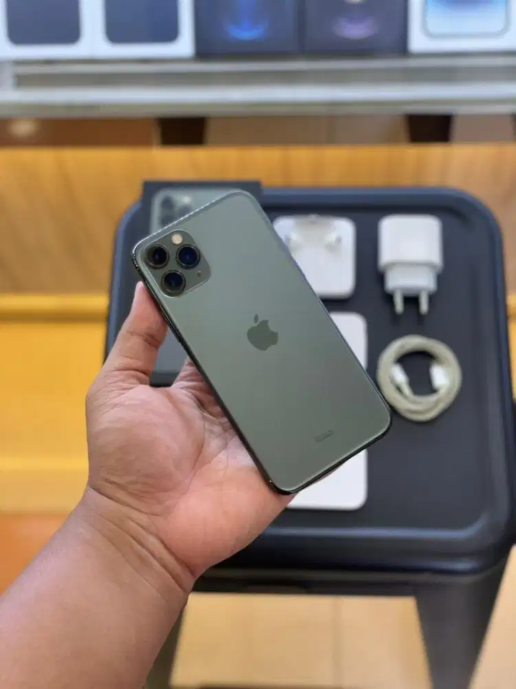 iPhone 11 Pro 256GB Midnight Green iBox Bekas