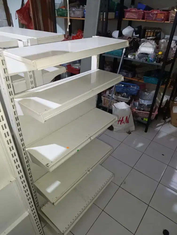 Jual Rak besi second, Display barang, Lok Pamulang Barat, Tangsel
