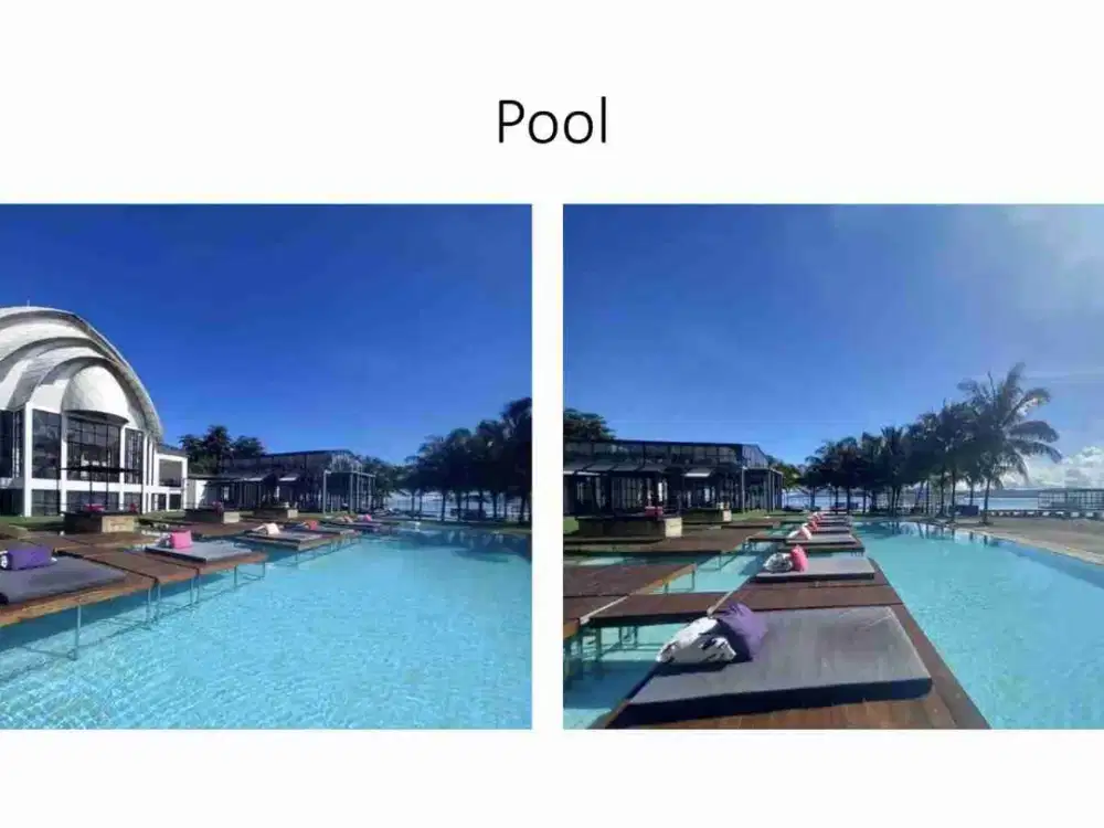 Dijual 4 Villa (2BR) Private Island, resto, lobby, lounge, swimming pool Di Ujung Kulon Banten