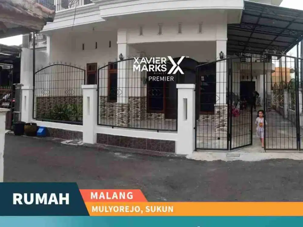 Dijual Rumah 8 KT Siap Huni di Mulyorejo, Kec Sukun Kota Malang